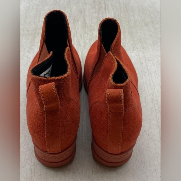 Sorel Evie Pull-On Waterproof Suede Leather Wedge Ankle Booties Size 8 NWOT - Picture 9 of 10
